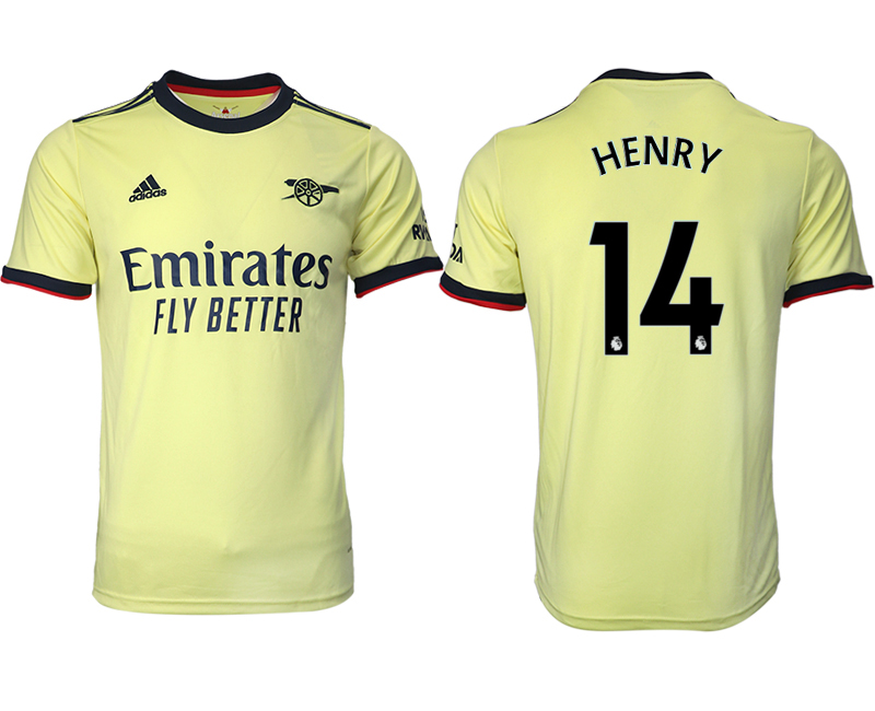 Men 2021-2022 Club Arsenal away aaa version green #14 Soccer Jersey